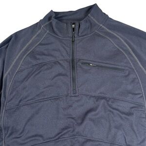 Oros Explorer Quarter Zip Pullover Solarcore Insulated Foam Grey Men's Size XL